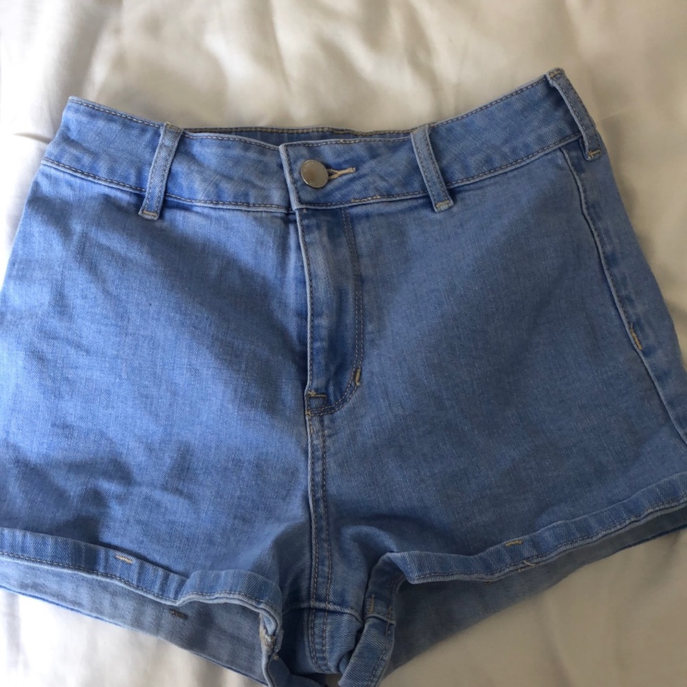 Blue shorts